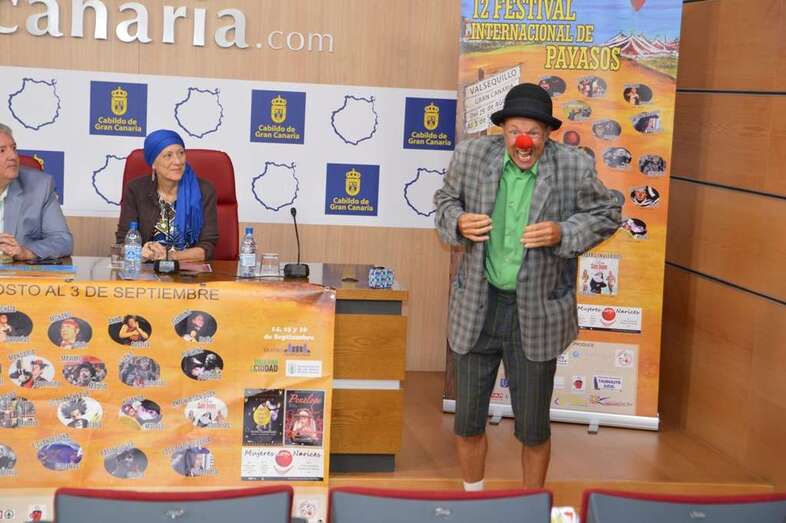 Momento de la presentación del festival, este miércoles en el Cabildo grancanario (Foto TA)